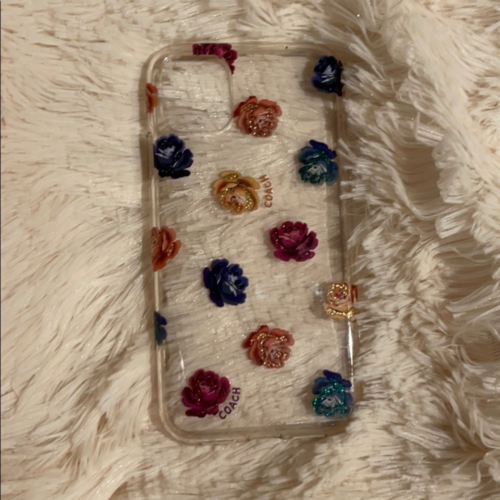 iPhone 11/XR Coach Case- almost new